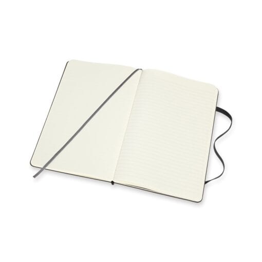 Moleskine® Hard Cover Large Double Layout Notebook - Black-6