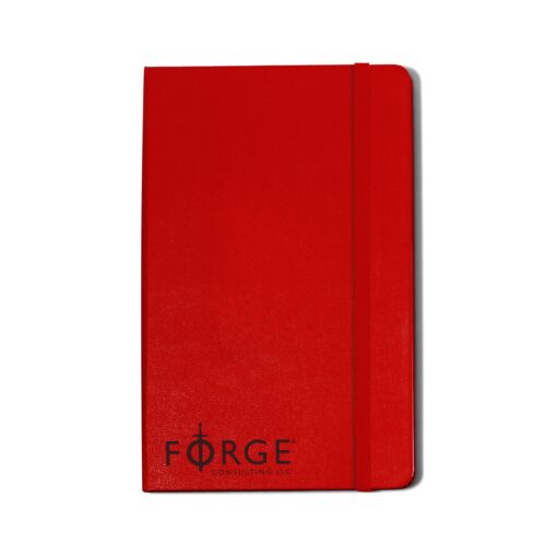 Moleskine® Hard Cover Ruled Large Notebook - Scarlet Red-1