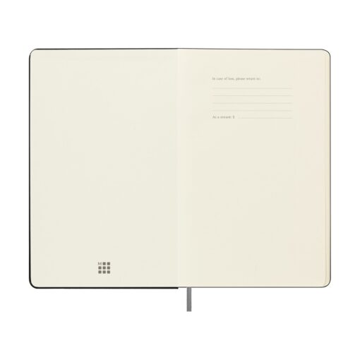 Moleskine® Hard Cover Ruled Large Smart Notebook - Black-3