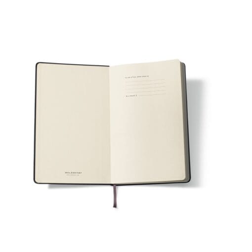 Moleskine® Hard Cover Ruled Pocket Notebook - Black-5