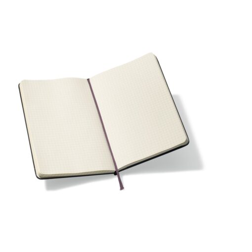 Moleskine® Hard Cover Squared Large Notebook - Black-3