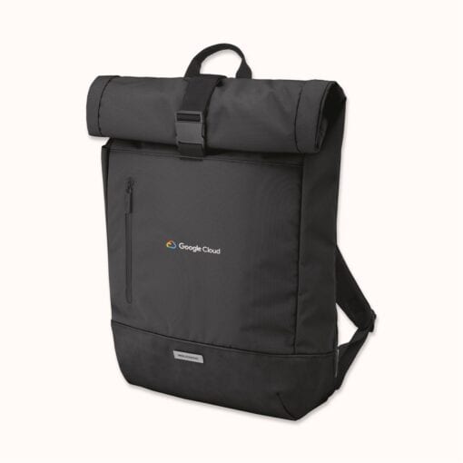 Moleskine® Metro Rolltop Backpack - Black-3