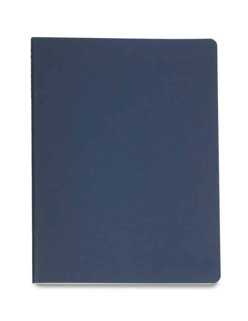 Custom Moleskine® Cahier Ruled X-Large Journal - Navy Blue - 1