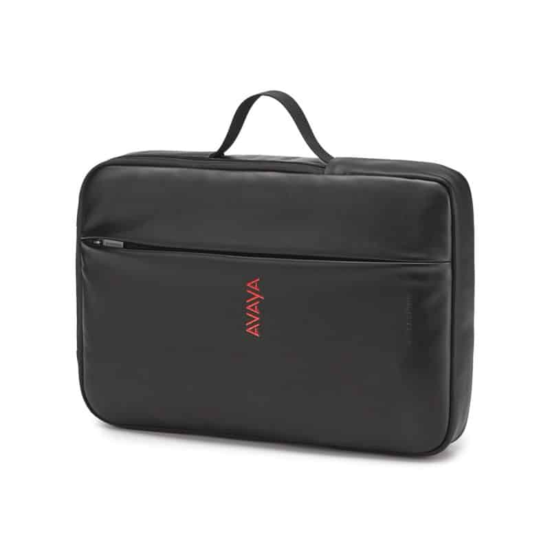 Custom Moleskine® Classic Pro Vertical Device Bag - Black - 2