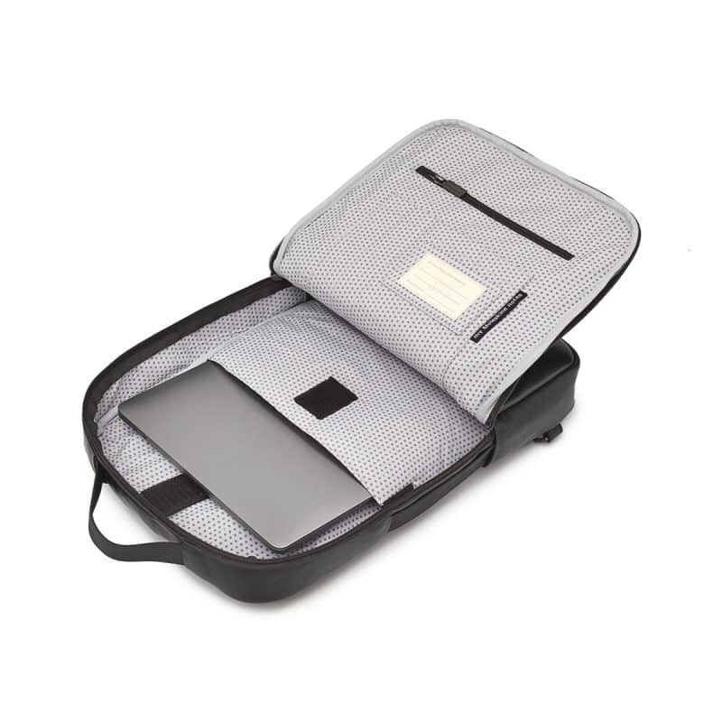 Custom Moleskine® Classic Pro Vertical Device Bag - Black - 3