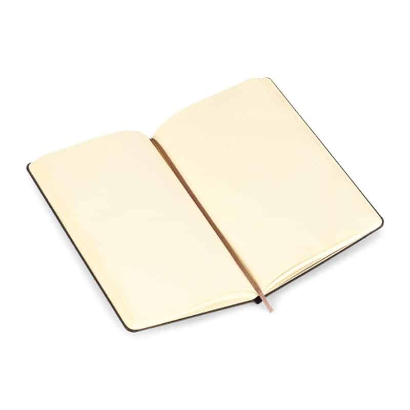 Custom Moleskine® Hard Cover Dotted Large Notebook - Black - 3