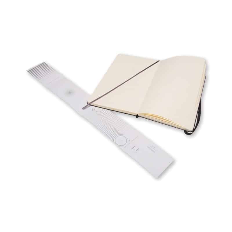 Custom Moleskine® Hard Cover Large Sketchbook - Black - 4