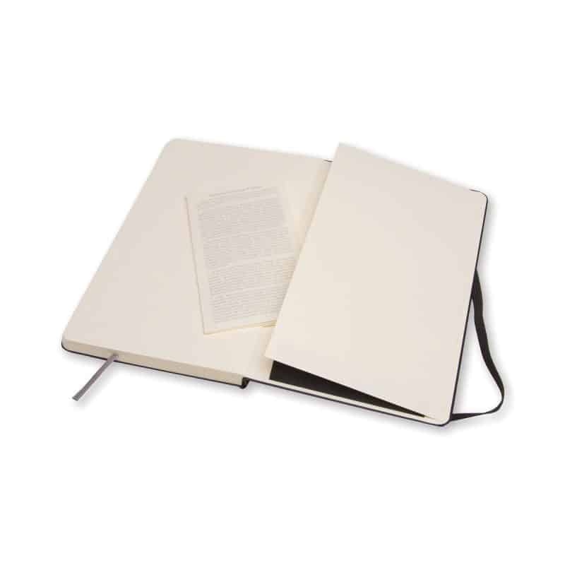 Custom Moleskine® Hard Cover Large Sketchbook - Black - 5