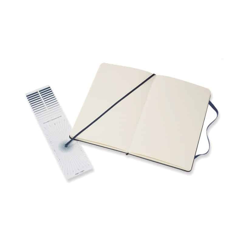 Custom Moleskine® Hard Cover Large Sketchbook - Sapphire Blue - 6