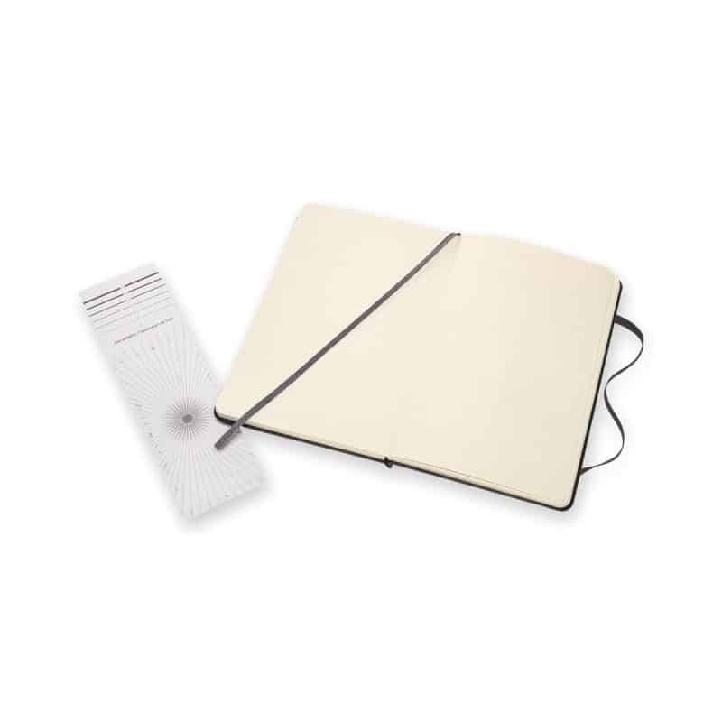 Custom Moleskine® Hard Cover Medium Sketchbook - Black - 5