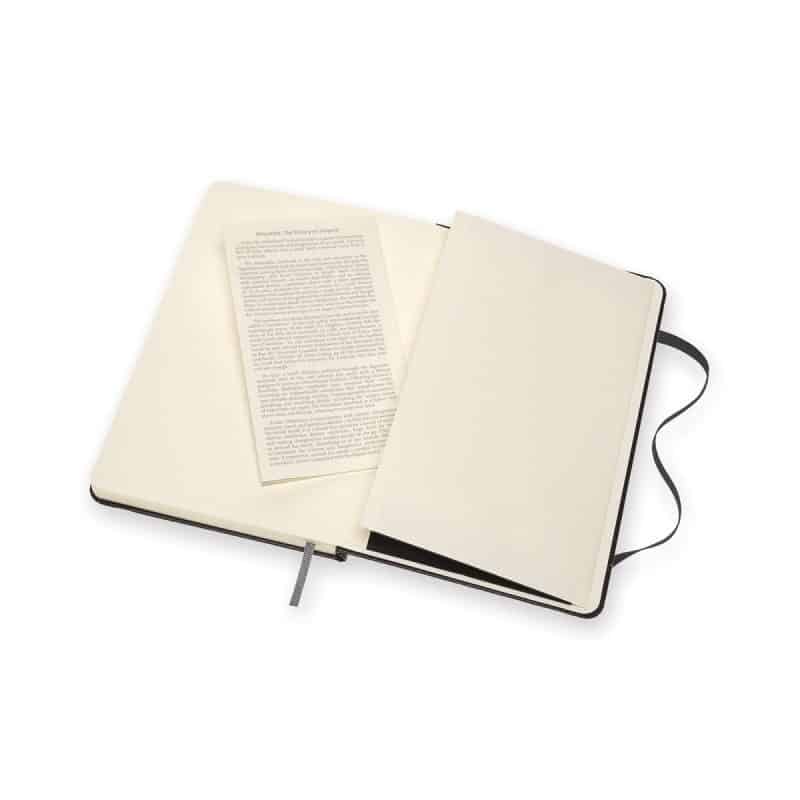 Custom Moleskine® Hard Cover Medium Sketchbook - Black - 6