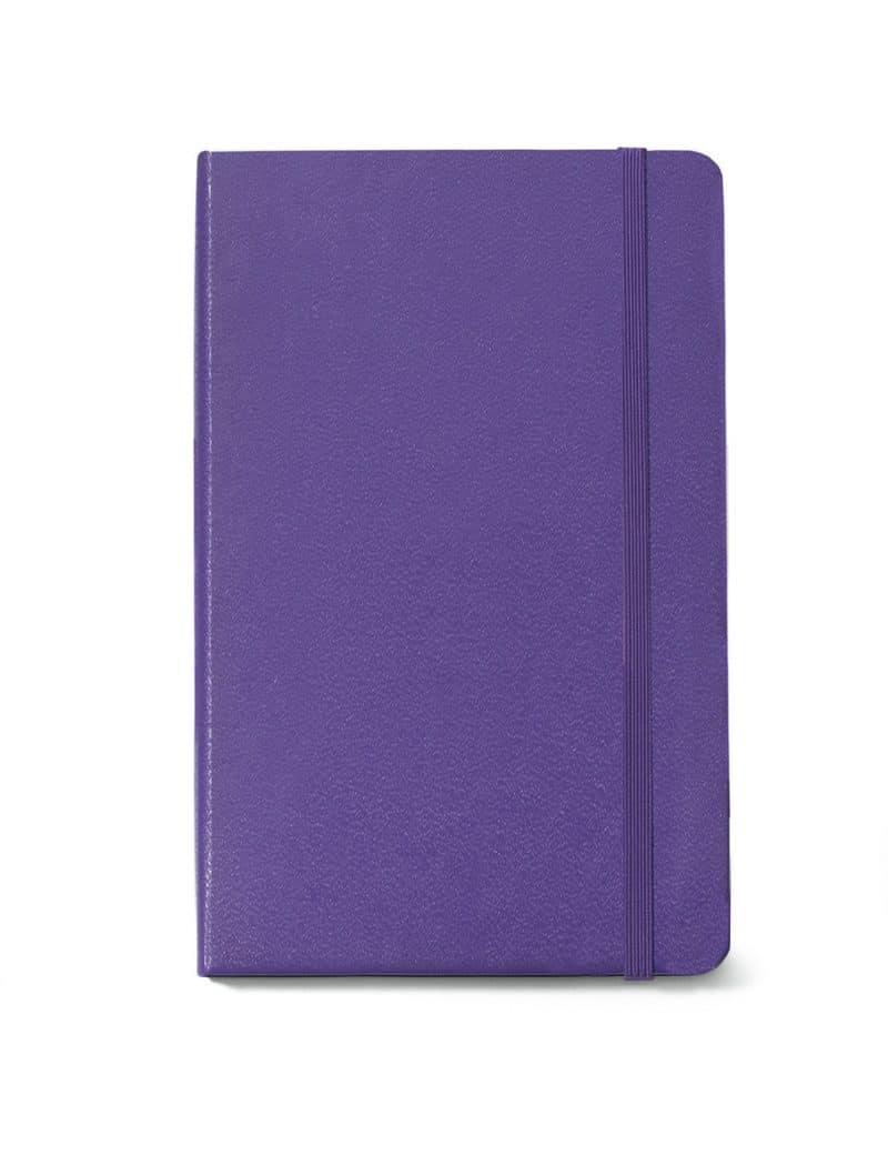 Custom Moleskine® Hard Cover Ruled Large Notebook - Brilliant Violet - 1