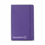 Custom Moleskine® Hard Cover Ruled Large Notebook - Brilliant Violet