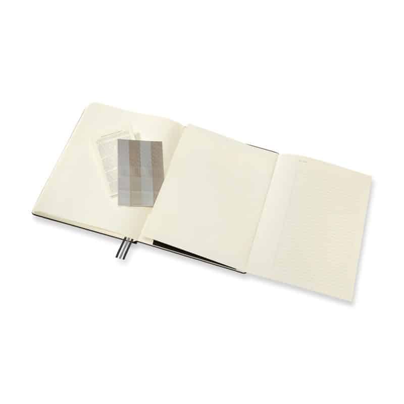 Custom Moleskine® Hard Cover Ruled XL Professional Project Planner - Black - 8
