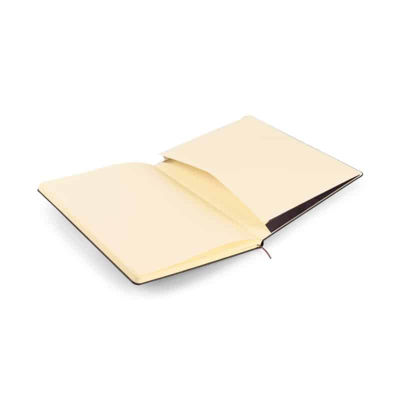 Custom Moleskine® Hard Cover Ruled XX-Large Notebook - Black - 4