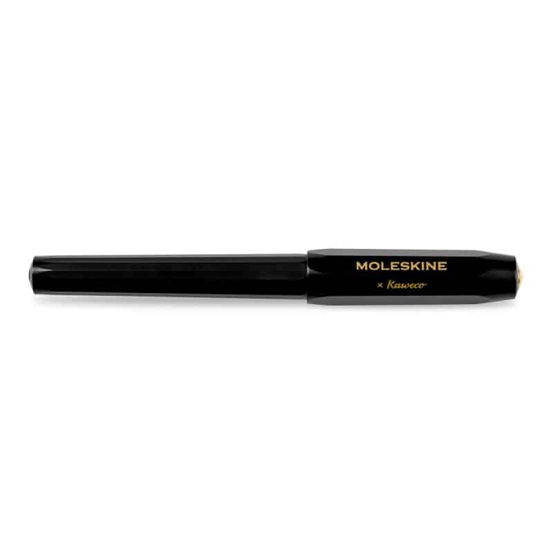 Custom Moleskine® Medium Notebook and Kaweco Pen Gift Set - Black - 2