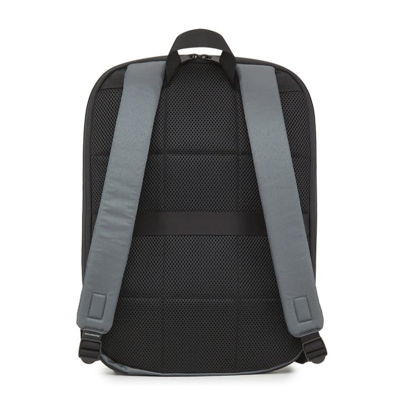 Custom Moleskine® Notebook Backpack - Slate Grey - 3