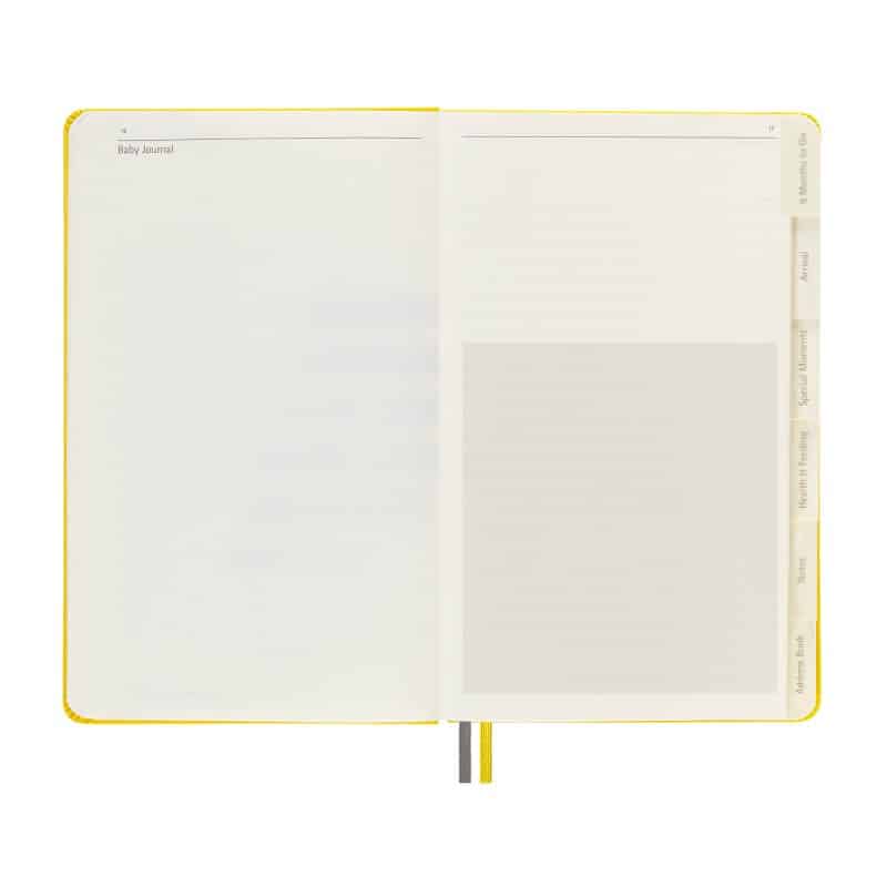 Custom Moleskine® Passion Journal - Baby - Golden Yellow - 8