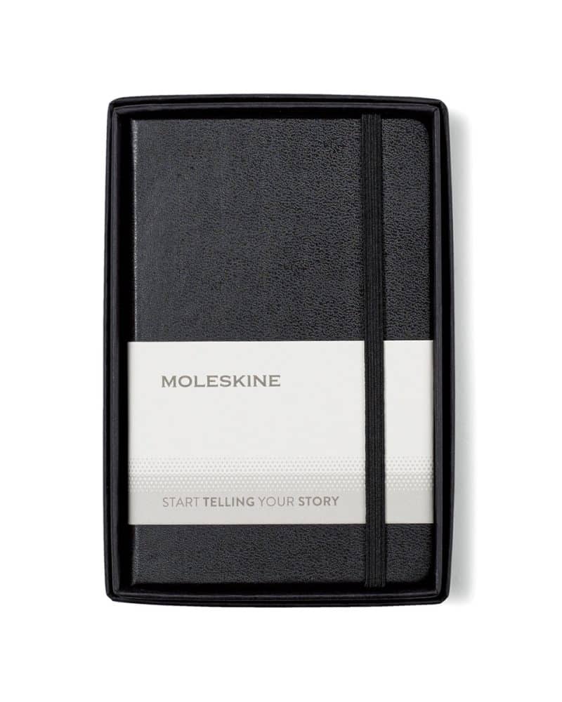 Custom Moleskine® Pocket Notebook Gift Set - Black - 1