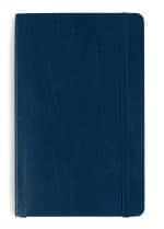Custom Moleskine® Soft Cover Ruled Large Notebook - Sapphire Blue - 1