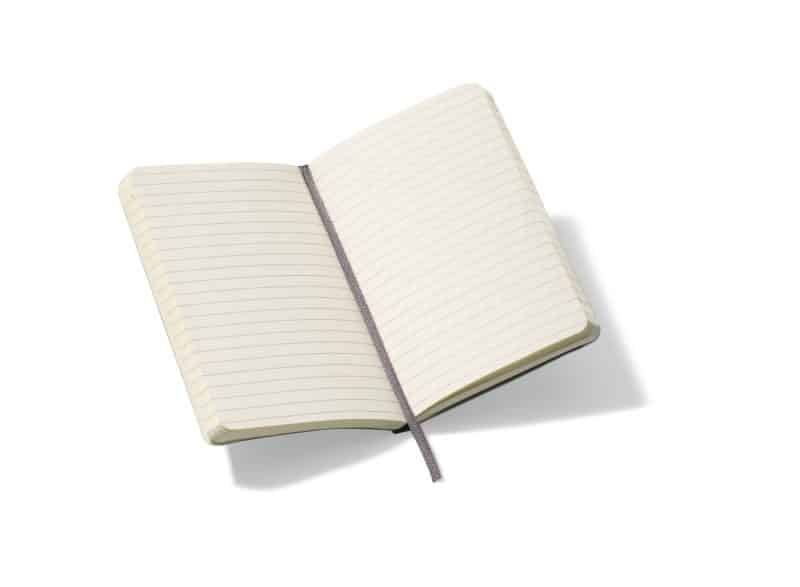 Custom Moleskine® Soft Cover Ruled Pocket Notebook - Black - 2