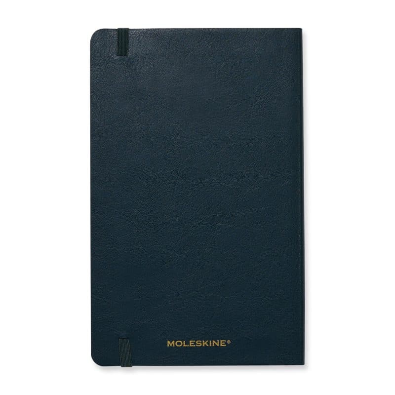 Custom Moleskine® Precious & Ethical Vegan Soft Cover Ruled Large Notebook - Midnight Slate - 2