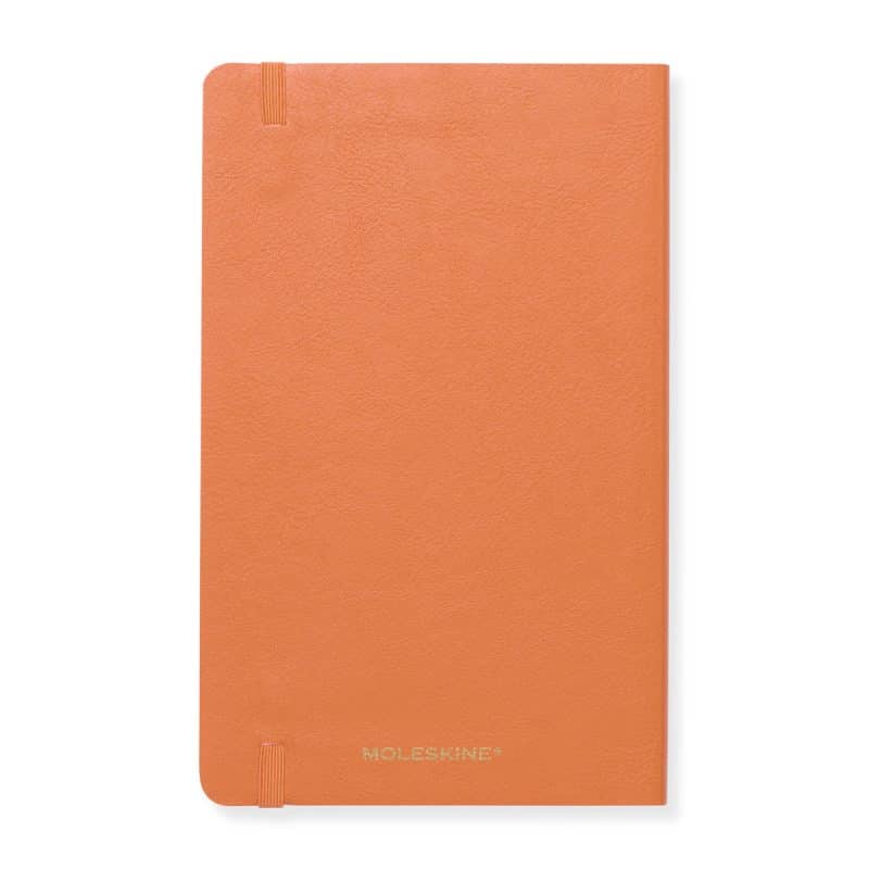 Custom Moleskine® Precious & Ethical Vegan Soft Cover Ruled Large Notebook - Orange - 3