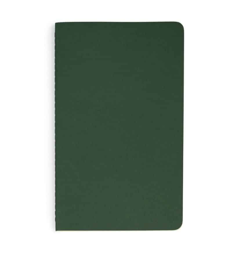 Custom Moleskine® Cahier Ruled Large Journal - Myrtle Green - 1