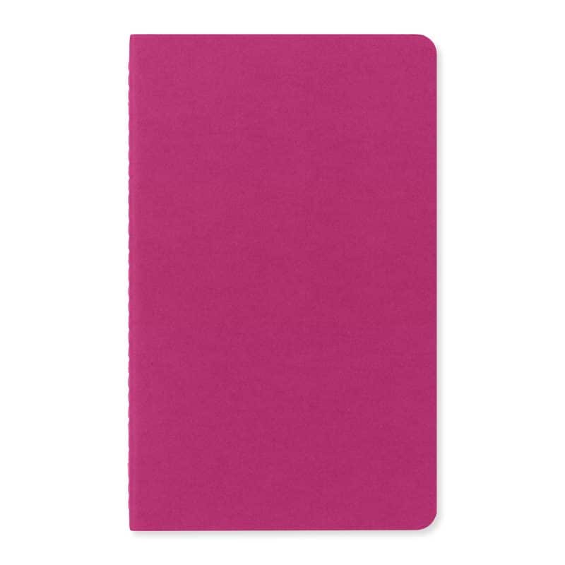 Custom Moleskine® Cahier Ruled Large Journal - Kinetic Pink - 1