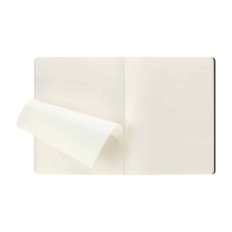 Custom Moleskine® Cahier Ruled XX-Large Journal - Black - 3
