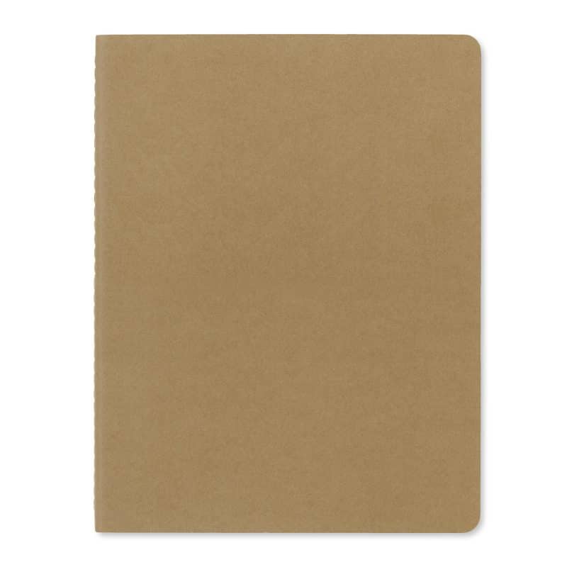 Custom Moleskine® Cahier Ruled XX-Large Journal - Kraft - 1