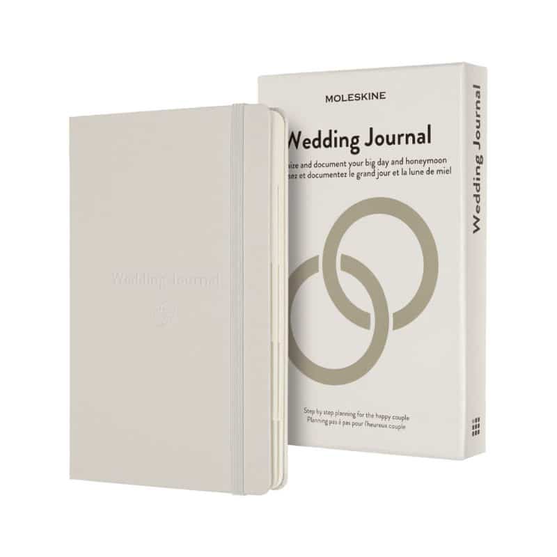 Custom Moleskine® Passion Journal - Wedding - Pearl Grey - 1