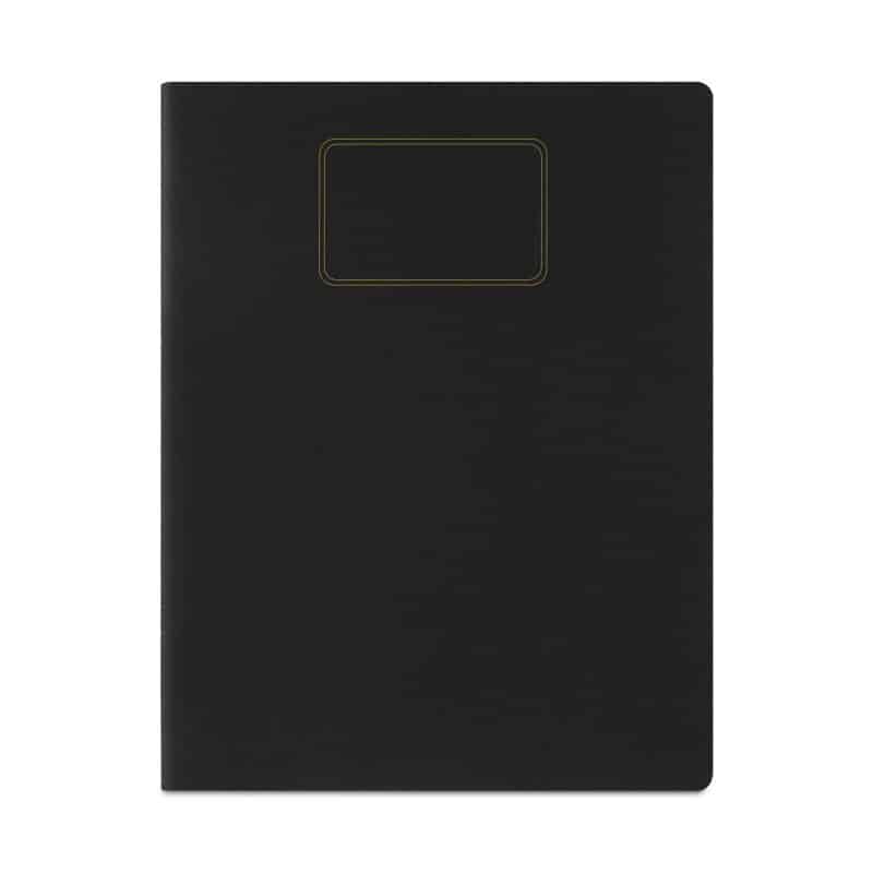 Custom Moleskine® Student Cahier Ruled XX-Large Journal - Black - 1