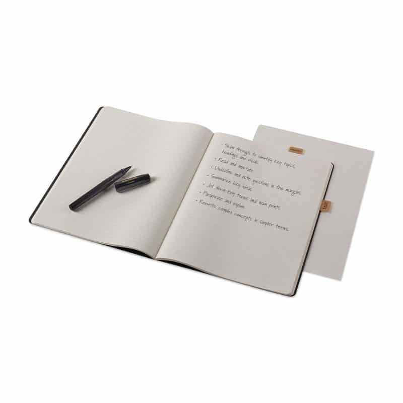 Custom Moleskine® Student Cahier Ruled XX-Large Journal - Black - 4