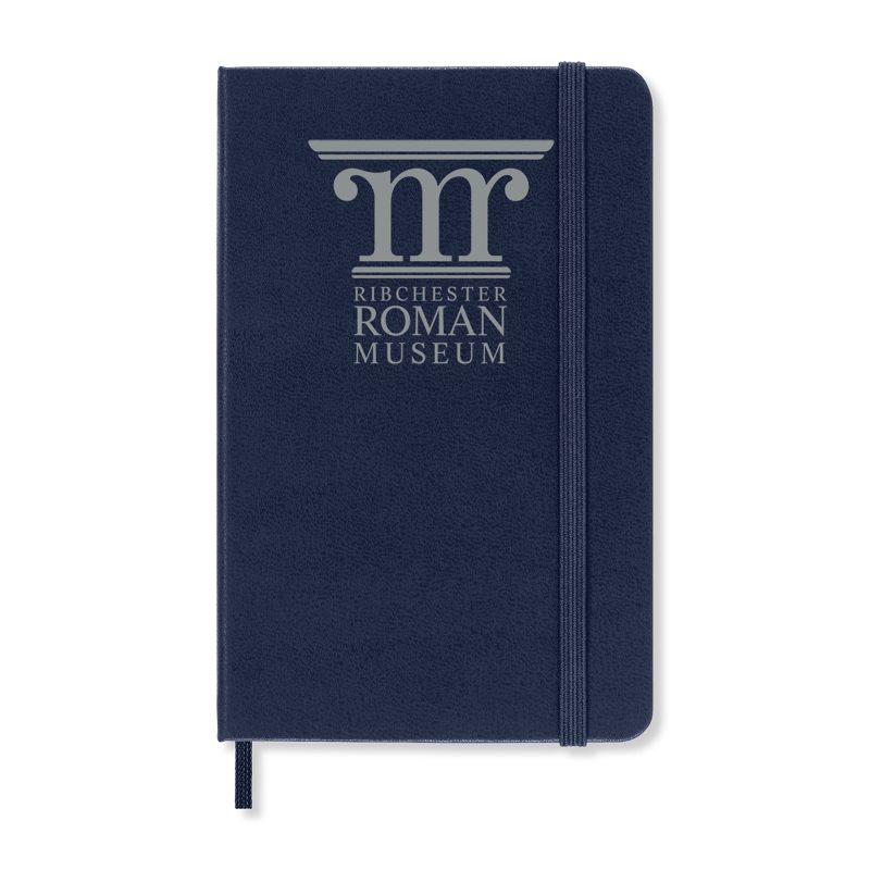 Custom Moleskine® Pocket Notebook Gift Set - Sapphire Blue - 3