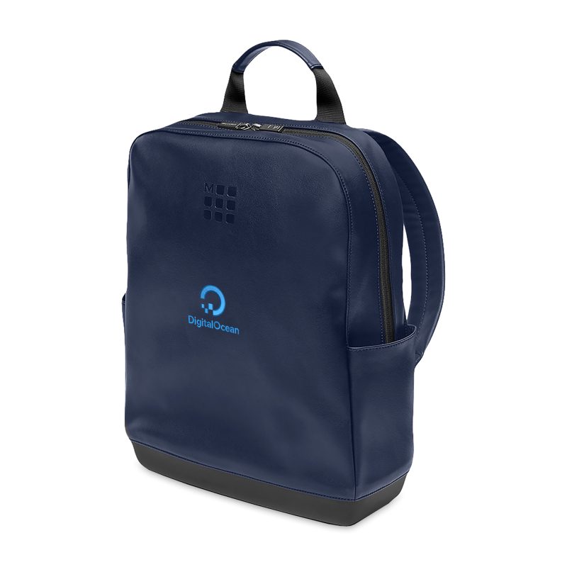 Custom Moleskine® Classic Backpack - Sapphire Blue - 2