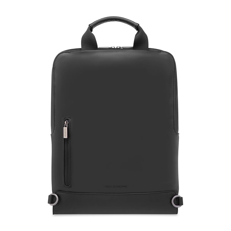 Custom Moleskine® Classic Vertical Device Bag - Black - 4