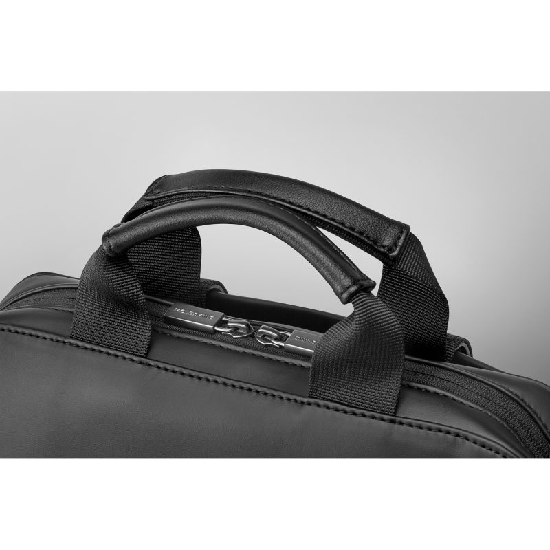 Custom Moleskine® Classic Vertical Device Bag - Black - 5