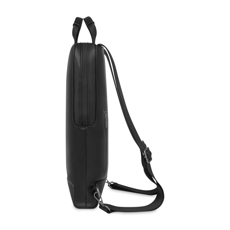 Custom Moleskine® Classic Vertical Device Bag - Black - 7