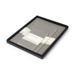 Custom Moleskine® Assorted Cahier Gift Set - Pebble Grey - 1