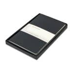 Custom Moleskine® Large Cahier Gift Set - Black - 1