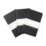 Custom Moleskine® Large Cahier Gift Set - Black - 2