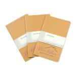 Custom Moleskine® Large Cahier Gift Set - Kraft - 2