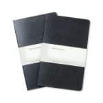 Custom Moleskine® Large Volant 2-Pack - Black - 1