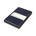 Custom Moleskine® Large Volant Gift Set - Navy Blue - 1