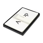 Custom Moleskine® Large Volant Gift Set - White