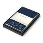 Custom Moleskine® Pocket Cahier Gift Set - Sapphire Blue