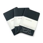 Custom Moleskine® Pocket Cahier and GO Pen Gift Set - Black - 2