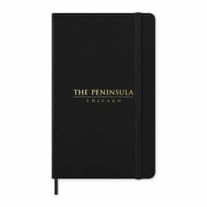 Custom Moleskine Hard Cover Large 12-Month Daily 2027 Planner - Black