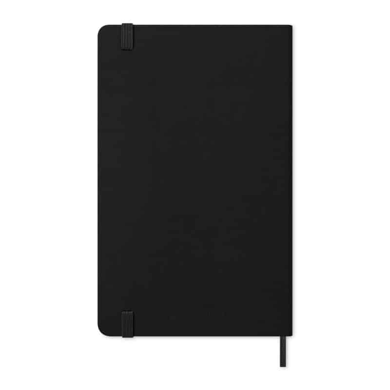 Custom Moleskine Hard Cover Large 12-Month Weekly 2027 Planner - Black - 6